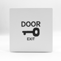 Bouton de sortie de porte A6 B1, interrupteur d'accès, bouton poussoir de sortie de porte, interrupteur de déverrouillage de porte pour contrôle d'accès