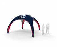 Conception personnalisée 10x10 Sport Moto Karting Racing Abris gonflables pour événements en plein air pour la promotion de l'image de marque