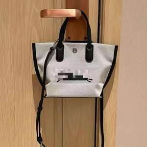 2026 फ्रांस ब्रांड लॉन्ग-चोम्प थोक हैंडबैग बड़े क्षमता वाले कैनवास बकेट बैग में महिलाओं के लिए - Product Image 6