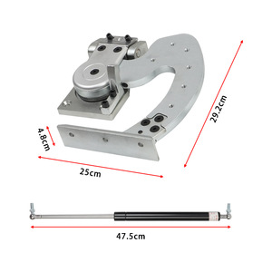Scissor Door <b>Hinge</b> Stainless Steel 25cm Adjustable <b>180</b> <b>Degree</b> Opening Industrial Design - Product Image 1