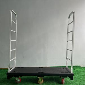 Chariot à plate-forme pliable à six roues de style japonais UBOAT 400kg chariot à main pour outils transport logistique industriel - Product Image 1