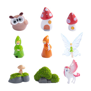 Nuevo unicornio y elfo <span class=keywords><strong>enano</strong></span> DIY ornamento accesorios musgo Micro paisaje Mini ornamento - Product Image 6