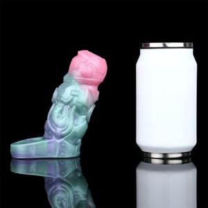 SHAZ Funda para Pene de Extremo Abierto, Funda para Agrandamiento de Pene, Cubierta para Pene, Retrasador de Eyaculación, Estimulador para Hombres, Juguetes Sexuales - Product Image 5