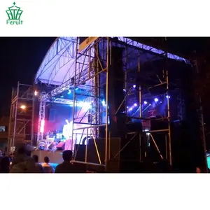 Nouvelle conception 6*10M treillis éclairage de scène treillis aluminium pour concerts spectacle