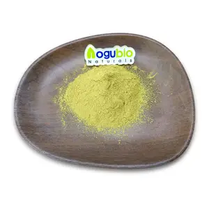 Aogubio ekstrak tanaman Baicalein 98% ekstrak Baicalensis bubuk Baicalein