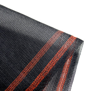 Nhiệm vụ nặng nề mảnh vỡ màu đen chống cháy giàn giáo mảnh vỡ Lưới 8'6 "x 150 'lưới an toàn - Product Image 3
