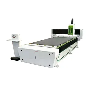 CCD 1325 3d hout snijden cnc router machine voor reclame oscillerende mes snijden