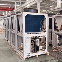 R410a R407c refroidisseur commercial modulaire refroidi par air refroidisseur pompe à chaleur avec échangeur de chaleur à plaques