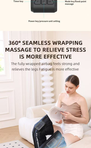 Botas de Masaje Inalámbricas 2025 con 4 Cámaras de Recuperación, Bomba de Recuperación, Calor, Fisioterapia, Portátiles, Musculares, Logotipo Personalizado, Deportivas, para Piernas - Product Image 5