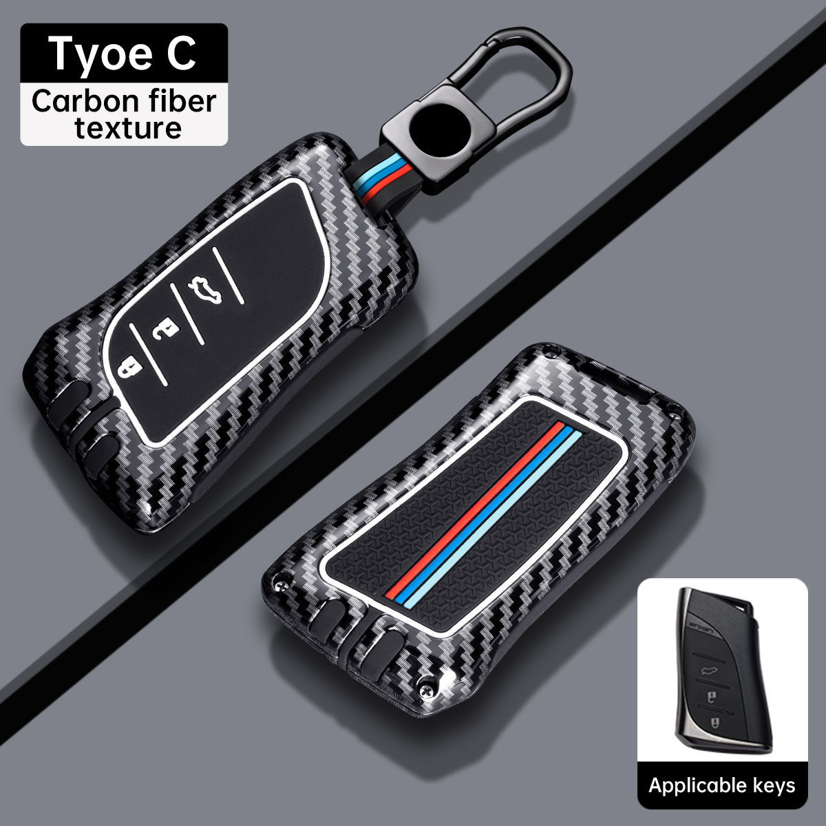 Tipo C - Color de pistola + Hebilla metálica