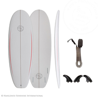 Planches de surf en mousse époxy, blanc, usine