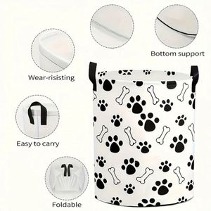 Custom Size Fabric <b>Foldable</b> <b>Laundry</b> Hamper Collapsible Storage <b>Basket</b> Lightweight Organizer Factory - Product Image 3