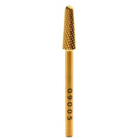 Forets à ongles russes professionnels en diamant moyen toutes tailles forme plate conique dissolvant de plastique en carbure à haute teneur en acier