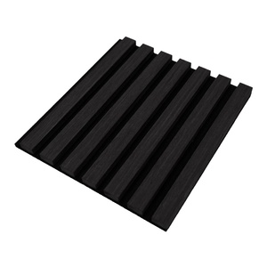 Panneaux acoustiques de panneau de décors de mur en <span class=keywords><strong>bois</strong></span> de chêne <span class=keywords><strong>blanc</strong></span> de Offre Spéciale insonorisé Instock 600x600mm - Product Image 4