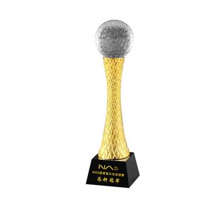 Usine de Shenzhen Vente en gros Crystal Awards Verre Trophée <span class=keywords><strong>golf</strong></span> football basket métal trophée sport récompense entreprise événements trophée - Product Image 6
