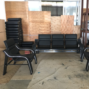 고품질 소파 세트 대기실 가구 살롱 대기실 의자 중고 - Product Image 1