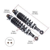 Amortisseur arrière 320MM pour moto ou trottinette électrique CG125 GN125 Daelim VS 125 Yamaha Honda