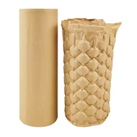 100% bulle de coussin d'air de papier Kraft biodégradable pour l'emballage rouleau de papier d'emballage de Film de bulle d'air de papier compostable
