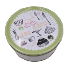 Tùy Chỉnh In Lớn Vòng Rỗng Hộp Thiếc Có Thể Tái Chế Bao Bì Kim Loại Cho Bánh Và Sô Cô La - Product Image 1