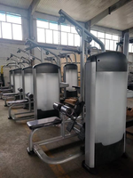 ASM-B4030 Equipo de fitness comercial: Máquina de remo y dominadas con selección de carga por pin para fuerza