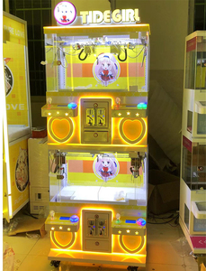 Cheap 3 Inches Mixed Claw Machine <b>Mini</b> Room Coin Start joy Clip Doll Wholesale <b>Mini</b> Claw Clip Doll Machine - Product Image 3