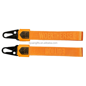 Bán Buôn Biểu Tượng Tùy Chỉnh Có Thể Thu Vào Keychain Cổ Dây Buộc Thăng Hoa <span class=keywords><strong>Polyester</strong></span> In Móc Nylon Tách Triển Lãm Dây Buộc - Product Image 1