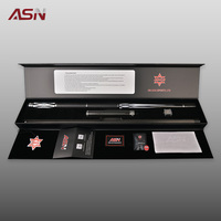 A-08-SET ASNCUE Haute Qualité, Manche de billard en fibre de carbone à joint central, 2 pièces, 1/2 fendu, Radial 3*8/8, Embouts 12.5mm