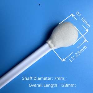 Hanheng Wholesale Prijs Chirurgische Stofvrije Schuimtip Reiniging Wattenstaafjes Spons Stick Voor Medische - Product Image 6