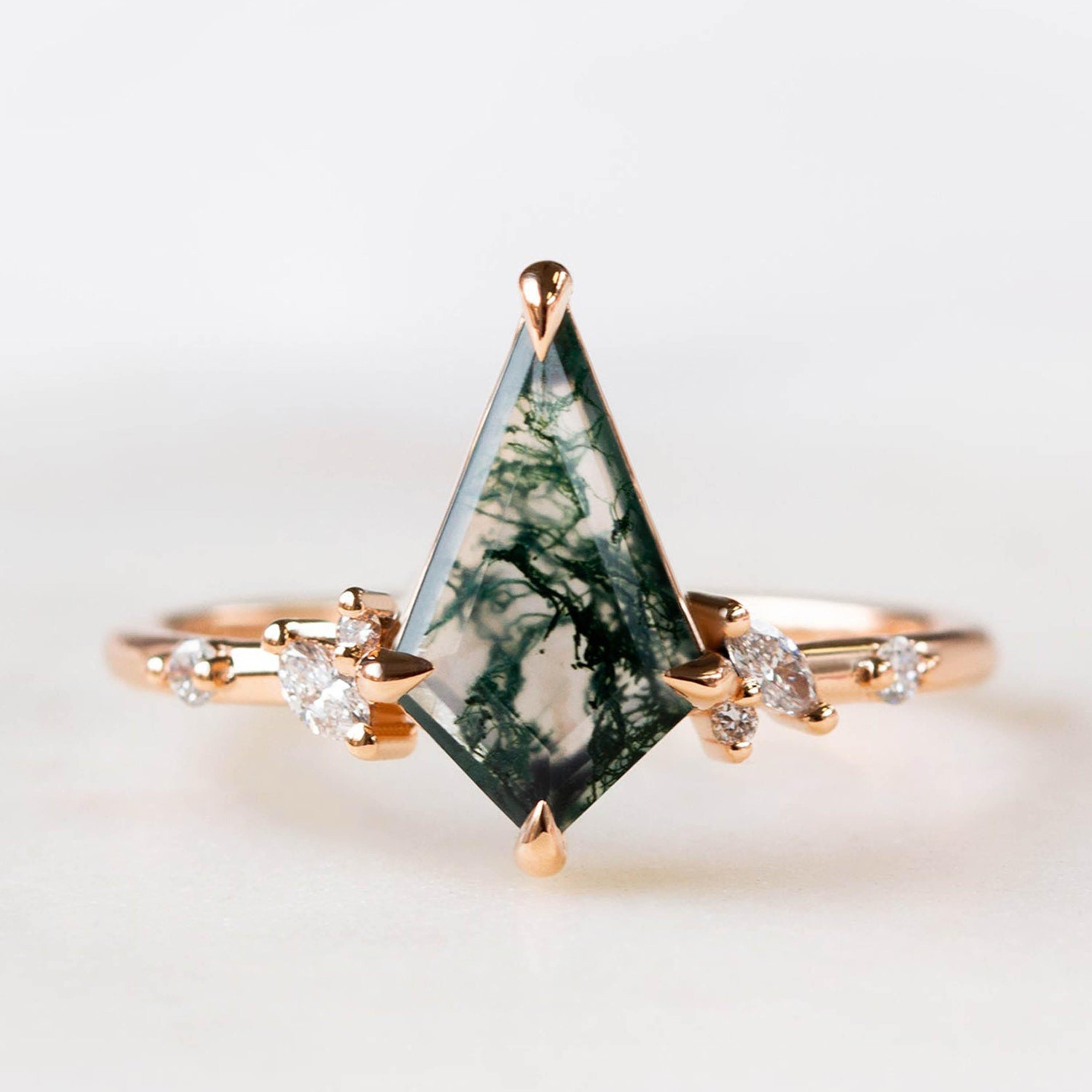 Natural Moss Agate