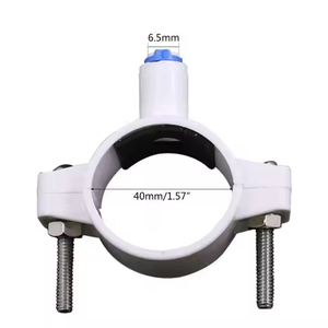 1/4 pulgadas 6,35mm POM plástico PE tubo RO tubo filtro de <span class=keywords><strong>agua</strong></span> accesorios 40-48mm Conexión de tubería de <span class=keywords><strong>agua</strong></span> - Product Image 5
