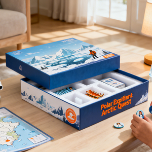 Đồ chơi xếp chữ tiếng Anh bằng gỗ và giấy Montessori cho trẻ từ 5 đến 7 tuổi, nhiều màu sắc - Product Image 2