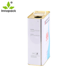 Bidons carrés en métal de 1L de style F, économiques, pour huile d'olive, essence, produits chimiques - Fabricant chinois - Product Image 1