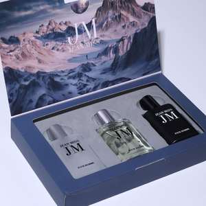 Original Brand Men's and Women's Long-lasting Body Spray Wholesale Fashion <b>Gift</b> Box <b>Perfume</b> <b>Set</b> Three-piece <b>Set</b> Men's <b>Perfume</b> - Product Image 3
