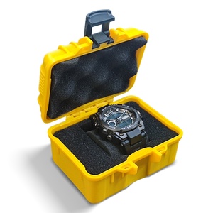 New <b>Watch</b> Storage <b>Case</b> Waterproof <b>Watch</b> with Custom Foam Insert <b>Watch</b> Box 1 Slot Durable <b>Case</b> Portable Plastic Box - Product Image 1