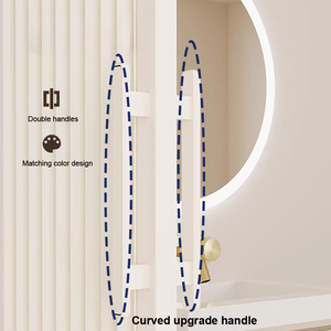 Paroi <span class=keywords><strong>de</strong></span> <span class=keywords><strong>douche</strong></span> pliante <span class=keywords><strong>sans</strong></span> rail, magnétique, invisible, en tissu robuste, style minimaliste pour séparation sec/humide - Product Image 4