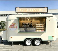Camion de restauration homologué aux États-Unis, certifié CE et DOT, norme européenne, remorque de restauration australienne, équipement de restaurant mobile