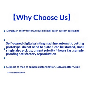 Cajas de cartón impresas personalizadas para comercio electrónico, impresión de logotipos digitales, MOQ bajo de 1 pieza, muestreo rápido. - Product Image 3