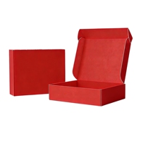 Boîte cadeau rectangulaire en carton ondulé pour robe, impression flexographique, estampage argenté, boîte pour vêtements, boîte d'emballage de costume pour homme de haute qualité