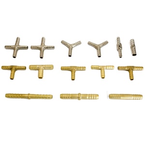 Trung quốc phù hợp nhà sản xuất 3Way 4 cách thủy lực khí nén Air Brass nhanh chóng kết nối Hose phù hợp - Product Image 5