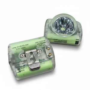 Lámpara de Minería Inalámbrica 3A 4A, Linterna Frontal Integrada para <span class=keywords><strong>Minero</strong></span>, Lámpara de <span class=keywords><strong>Casco</strong></span> para Seguridad - Product Image 1
