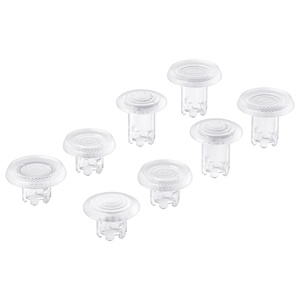 Clear 4 Heights 3 Surfaces Grips ThumbsGear Interchangeable Thumbsticks Analog Thumb Sticks Caps for PS5 <b>Edge</b> Controller - Product Image 2