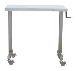 Mesa de Exploración y Operación Veterinaria con Manivela Lateral de Acero Inoxidable Reutilizable para Uso en Perros en Hospitales de Animales - Product Image 5