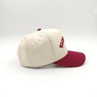 Casquette de baseball structurée à 5 panneaux en Oxford Dobby, avec logo brodé couleur personnalisée, visière incurvée, en coton, unisexe, sportive, réglable, Fruit