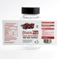 Impresión Directa de Materiales Adhesivos de Alta Calidad, Etiquetas Personalizadas de Producción Rápida para Botellas de Medicamentos y Suplementos