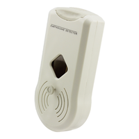 Detector de Terremotos por Vibración P-Wave con Material ABS, Sensibilidad Ajustable y Alarma Sonora