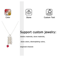 Collier en argent 925 plaqué platine pour femmes, chaîne de luxe, pendentif en zircone cubique tendance, pour mariage, anniversaire, fête