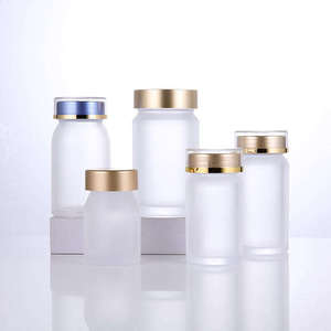 120ml Frosted clear Small <b>Plastic</b> <b>Jar</b> for Lyophilized Powder, Peptide Matte <b>Plastic</b> Bottle - Product Image 3