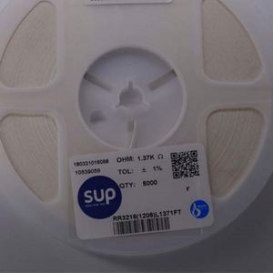 Whole Sale RR3216 1206L1371FT 1206 3216 Resistors Chip Resistors SMD Resistors 1.37Kohm 1% 1/4W Thick Film Resistor - Product Image 1