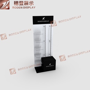 Kim Loại Kính mát tường truy cập có thể khóa Rod hiển thị Showcase tầng đứng - Product Image 3