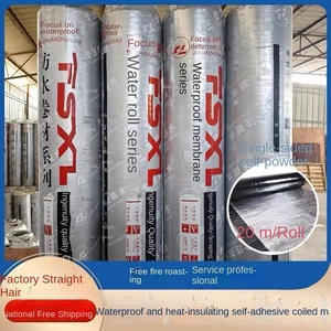 Bobine d'étanchéité en asphalte modifié SBS <span class=keywords><strong>à</strong></span> double composant, épaisse, pour toiture en tuiles d'acier colorées, anti-fuite, pour le commerce transfrontalier, directement de l'usine - Product Image 5
